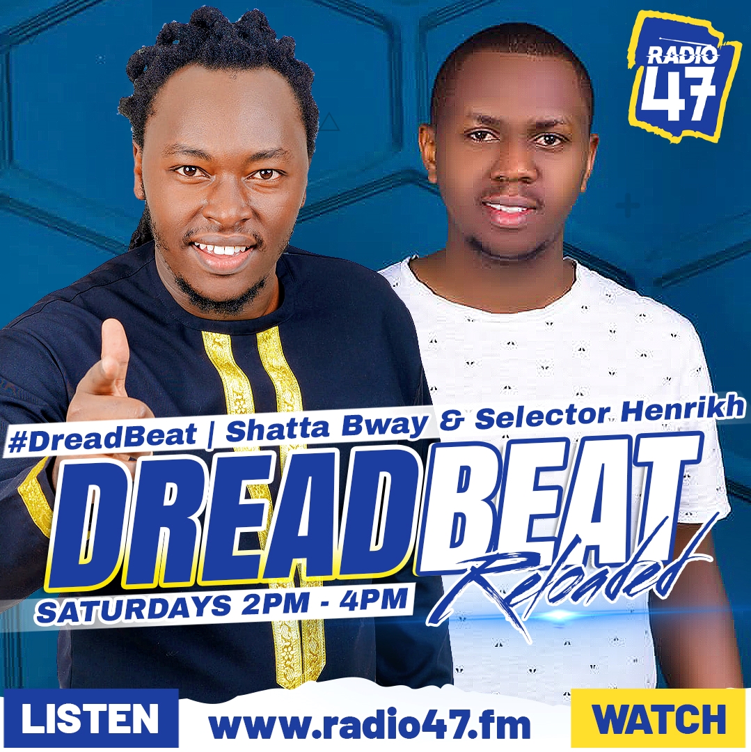 Radio47_Kenya's tweet photo. Oyah karibu  ndani ya #DreadBeat na @shatttabway na Selector Henrikh Unasikiliza ukiwa wapi? #HapaNdipo #DreadBeatReloadedKaribu ndani ya DreadBeat ukiwa na big man@shatttabway https://t.co/XtC2XAEVN6