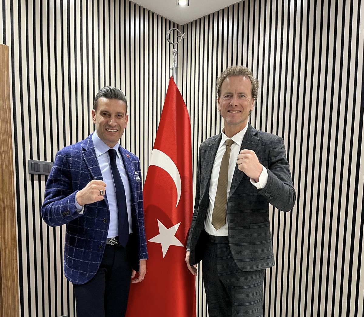 Boris van der Vorst (@borisvdvorst) on Twitter photo Yesterday, I had the honour of paying my first official visit to the Boxing Federation of Turkey, following its recent membership in <a href="/RealWorldBoxing/">World Boxing</a> just one month ago.
During our meeting with President Suat Hekimoğlu, we discussed the potential of hosting international Yesterday, I had the honour of paying my first official visit to the Boxing Federation of Turkey, following its recent membership in <a href="/RealWorldBoxing/">World Boxing</a> just one month ago.
During our meeting with President Suat Hekimoğlu, we discussed the potential of hosting international