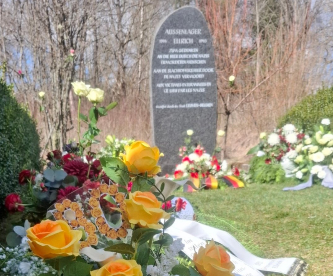 Buchenwald_Dora's tweet photo. #otd1945 erreichten US-Truppen die Stadt #Ellrich. Dort befanden sich die Außenlager Ellrich-Bürgergarten und Ellrich-Juliushütte, das größte der rund 40 Außenlager des KZ #MittelbauDora. Beide Lager waren bereits geräumt. Danke den rund 300 Teilnehmenden des Gedenkens am 8.4. https://t.co/KU1RbwdtmJ