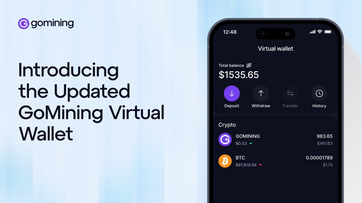 New Virtual Wallet Update! Your GoMining wallet just got even better ...