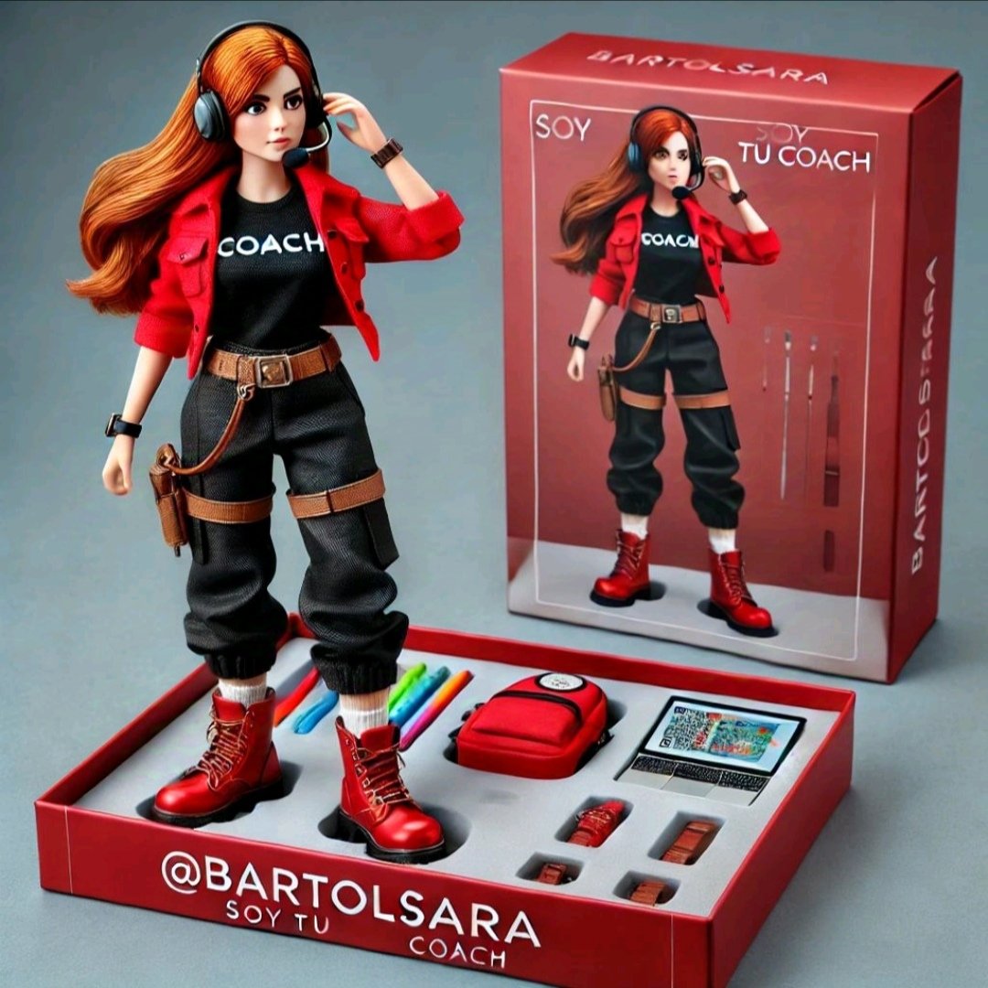 Le he pedido a la IA crear un muñeco coleccionable representando mi rol profesional como Formadora, Coach y Speaker.
"La creatividad es inventar, experimentar, crecer, tomar riesgos, romper reglas, cometer errores y divertirse". 
#InteligenciaArtificial
#formadora #coach #speaker