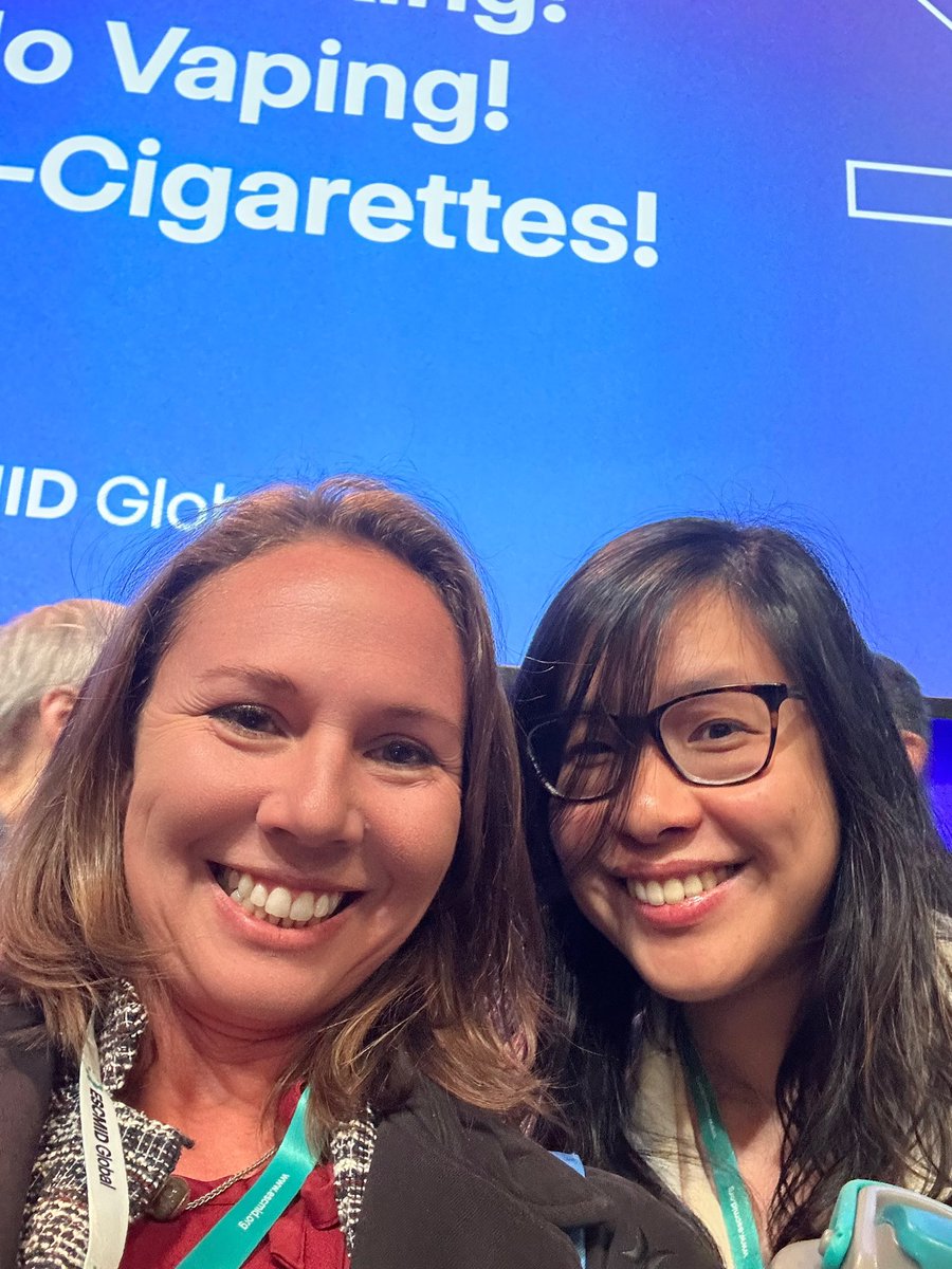 Thrilled to present my lab’s work at <a href="/ESCMID/">ESCMID</a>! Also chuffed to have bumped into fellow <a href="/KlebClub/">Klebsiella Club</a> member, Renée Fleeman!