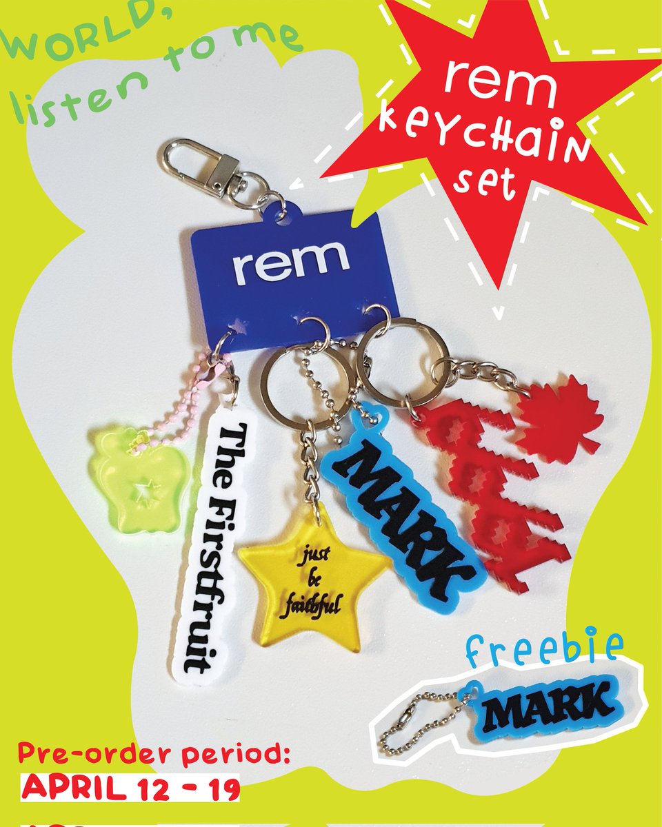 thebloomstudio_'s tweet photo. REM keychain is now open for pre-order! Visit our IG page to pre-order, shop link on our IG bio page.

Material: Acrylic and Vinyl sticker (Oracal 651)
 PRE-ORDER period: April 12-19

#MARK_TheFirstfruit #MARK_1999 #NCTMark #MarkLee 

wts lfb ph only NCT Mark keychain https://t.co/CCfcKNQuAs