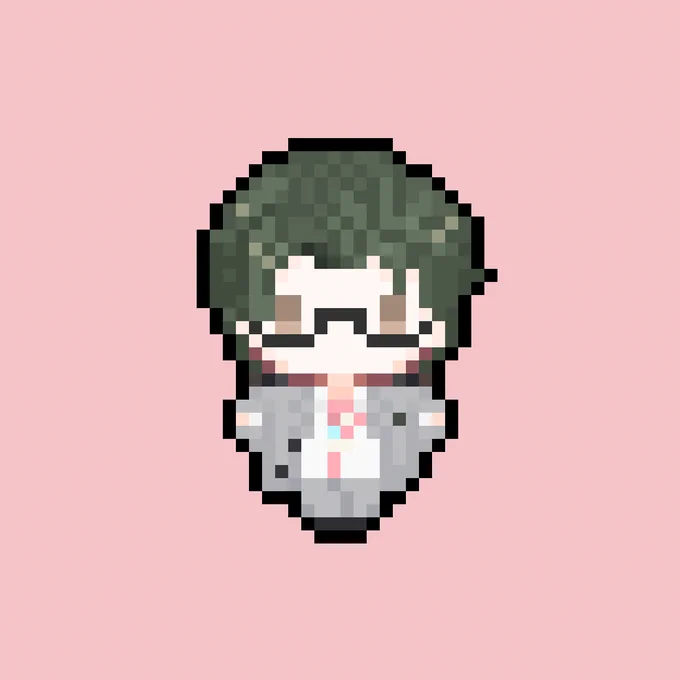 スーパーエリート新人のドット絵～!!! #図解ヒトツバシ #五木社内報