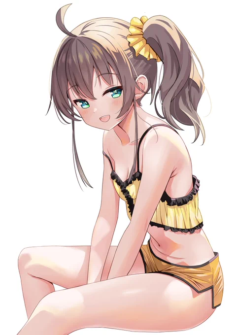 #祭絵部屋着だから布面積が小さくても大丈夫 