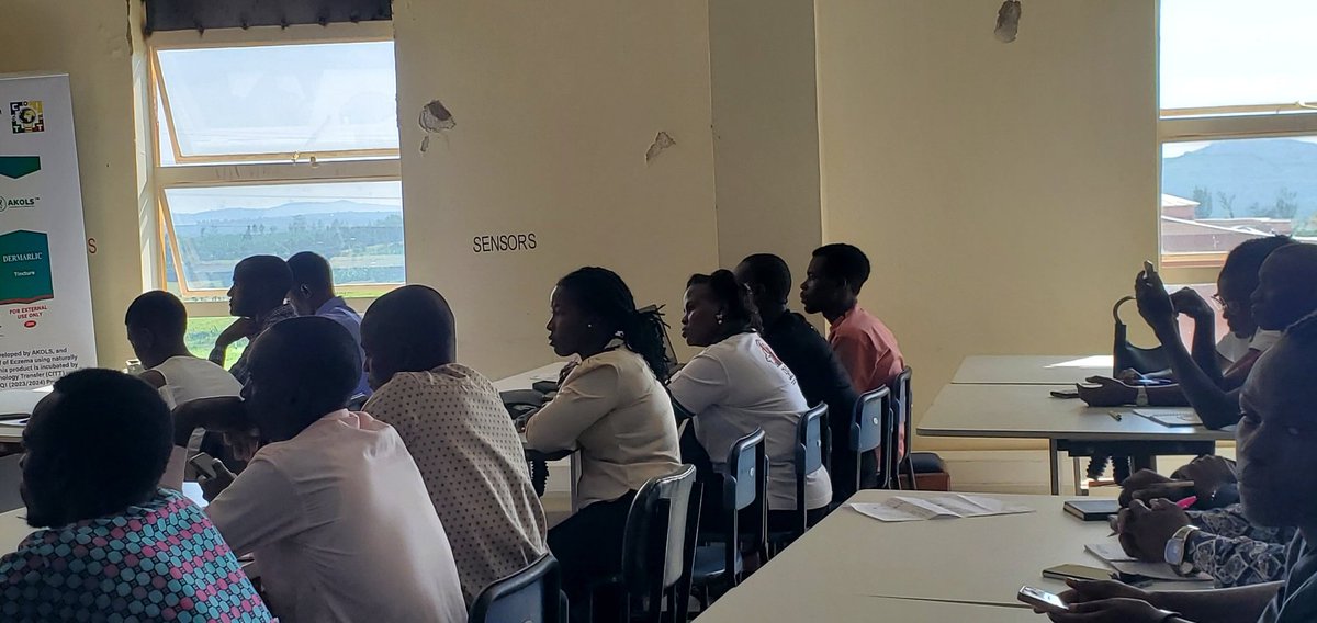 mues_must's tweet photo. On Friday 11th April 2025, we hosted an Impactful
#UgandaClimateInnovationFund session
It was conducted by a team of professionals from #csj led by Mr. Ndyahuma Brian at #citt
#InnovateTransformThrive https://t.co/90ddKFpYrV