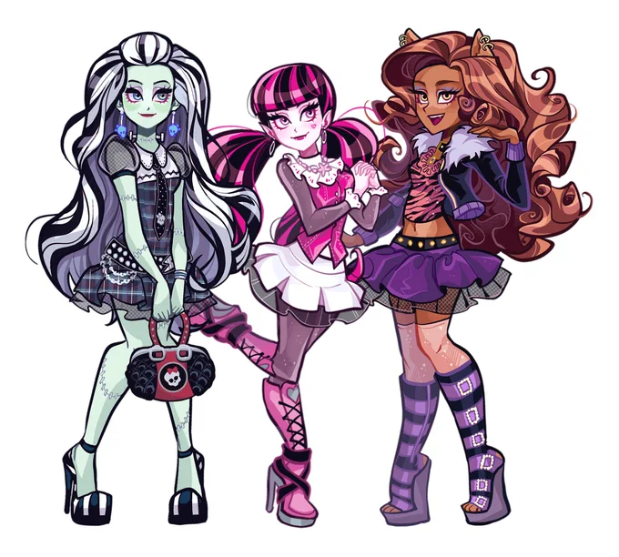 #Monsterhigh #MH My Redesign and original design