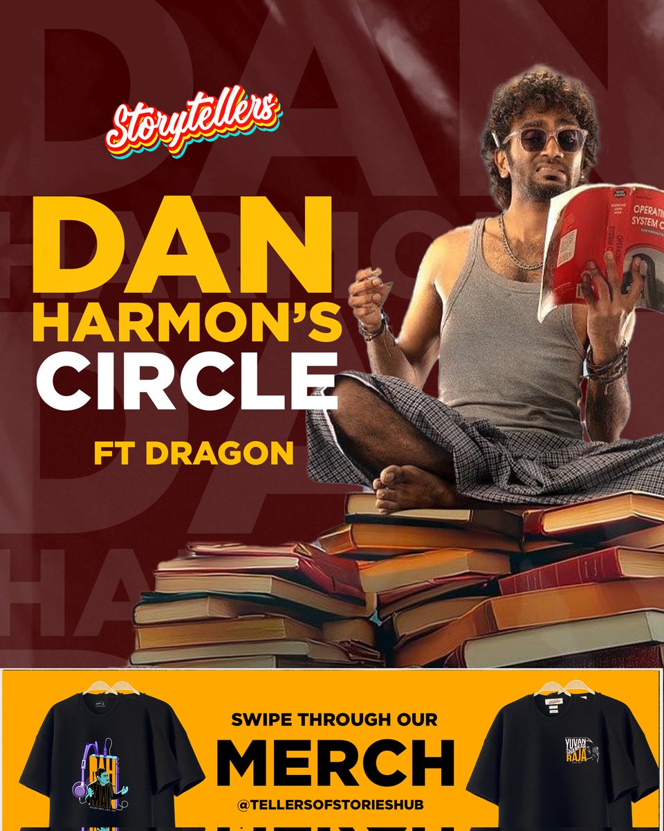 Stories_tellers's tweet photo. Dan Harmon’s Story Circle is a powerful storytelling framework used by screenwriters to keep the screenplay engaging and well-structured. https://t.co/Dm58vpdUxH