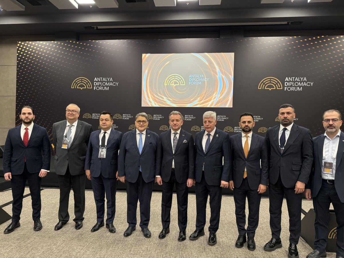 Antalya Diplomasi Formu 
#adf2025 
#meet4diplomacy