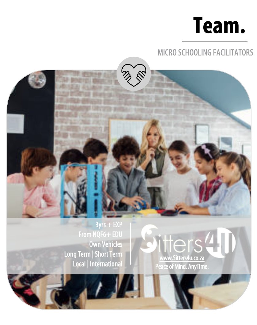 Whether it's #remedial, #revision, or stretch #learning—our #tutors fit your #goals.
#TailoredTutoring #StudentCARE #LetsLearn
🌍 sitters4u.co.za