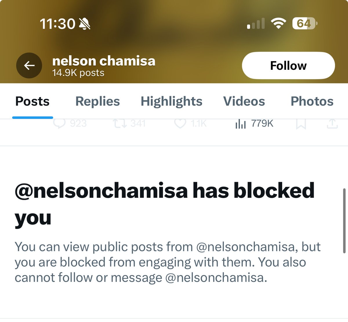 Hopewell Chin’ono tweet media