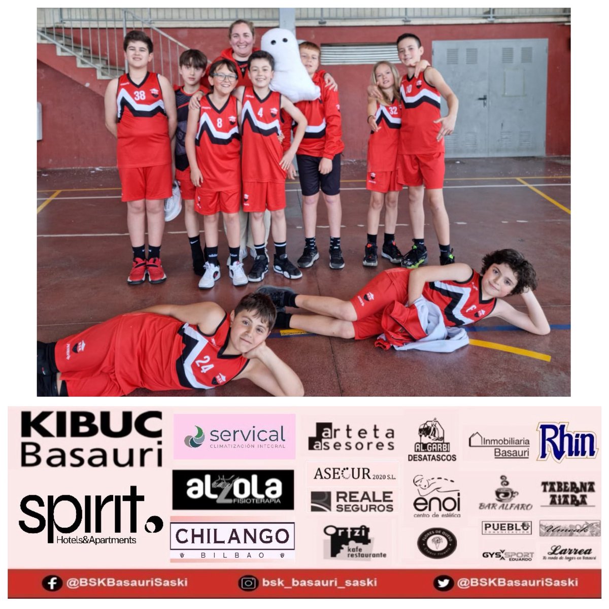BSKBasauriSaski's tweet photo. y cargar las pilas para el último arreon de la temporada. 
Aupa BSK 👻

Ortzi Kafe Restaurante emandako baloia.

Gora BSK 🏀 ❤️🖤 ⛹️‍♀️ ⛹️‍♂️ 
#orgullobsk 
#orgullobasauri 
#saskibaloia 
#baloncestomasculino
#baloncestobizkaia https://t.co/LicQCdabJ7