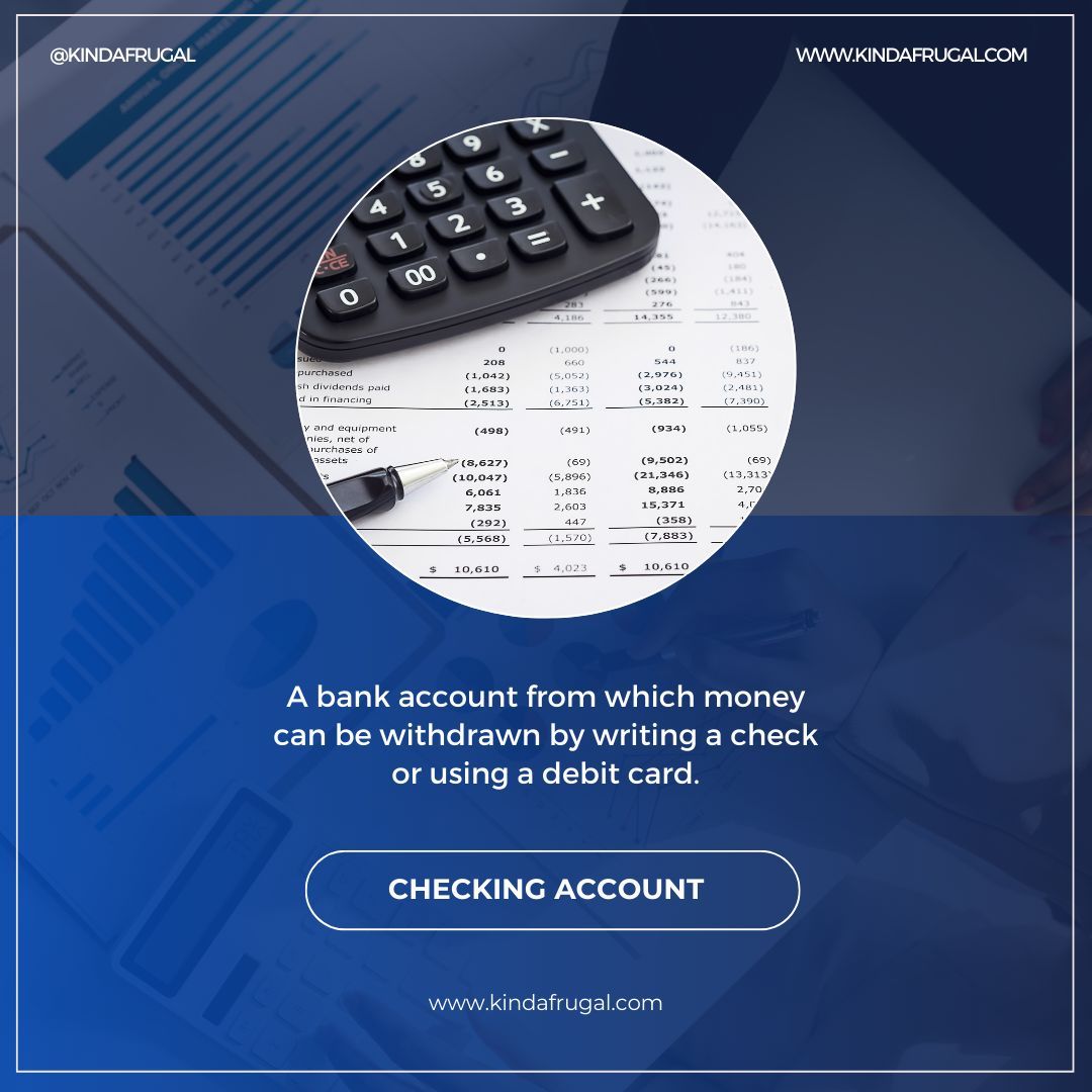 kindafrugal's tweet image. 🏦Know your checking account!🏦 
Manage your daily finances with ease! 👍 

#CheckingAccount #BankingBasics #MoneyManagementTips #PersonalFinance #FinancialLiteracyMonth #SmartBanking #EverydayFinance #CashManagement