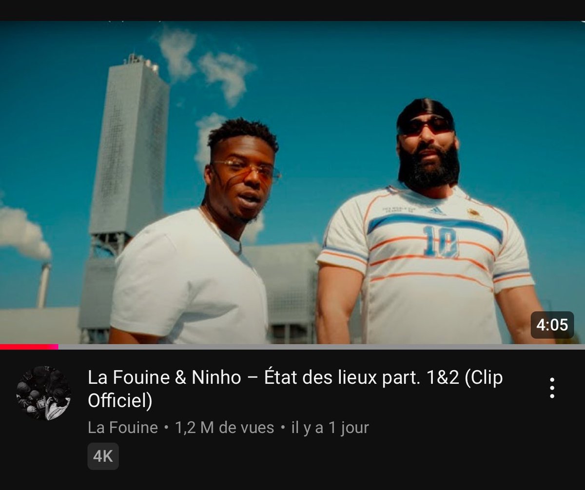 Les vues sur ces deux nouveaux clips 🤯

Ça fait un moment que les clips de RAP FR n’avaient pas eu ces stats en 24h sur YouTube 👏