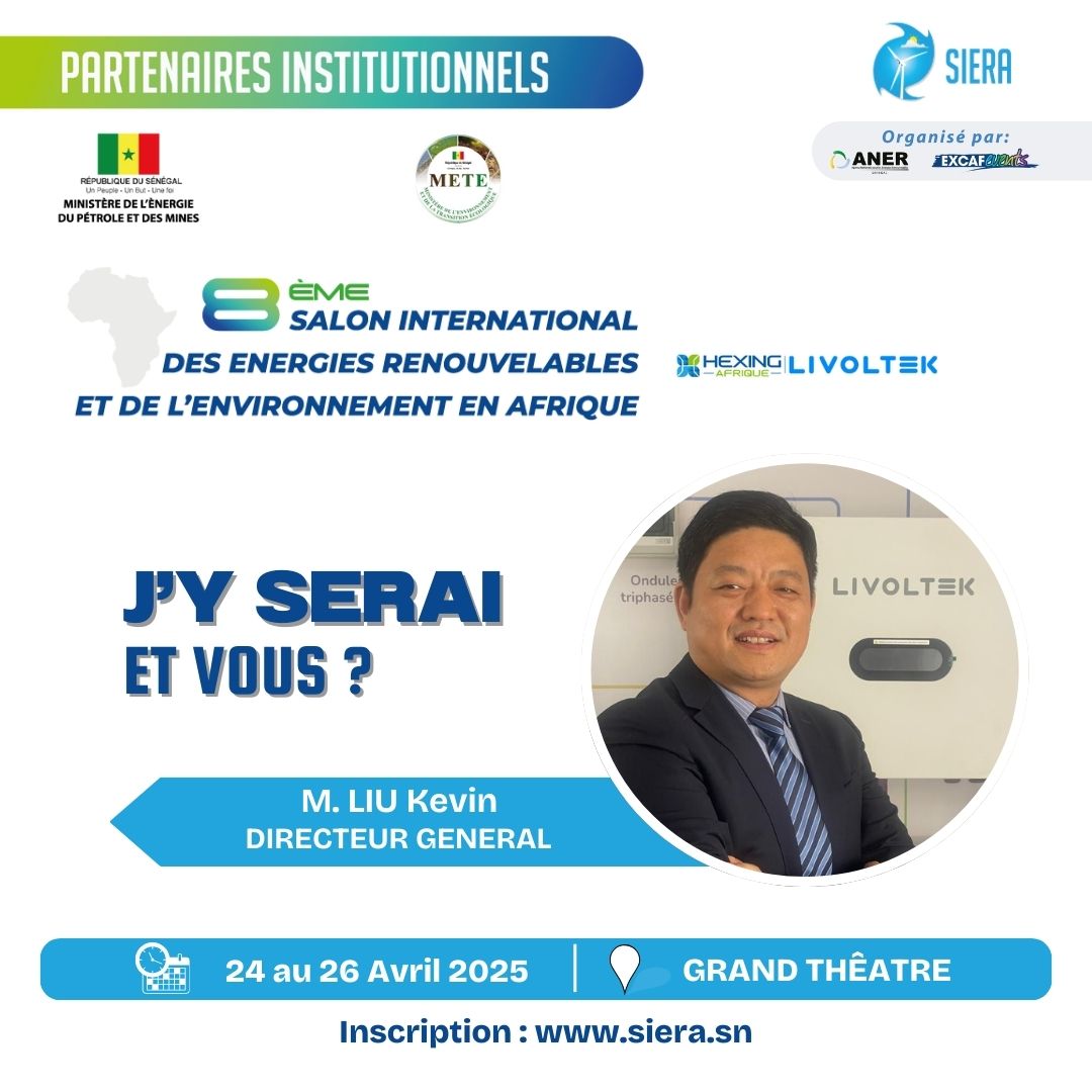 Siera2025's tweet photo. 🚀 Hexing ( @hexingsolair ) au #SIERA2025 !
💎 Découvrez leurs solutions pour les smart grids et l’électrification rurale en Afrique.
📅 24-26 Avril 2025
 📍Dakar
#SIERA205 #Hexing #Innovation https://t.co/GXpDF3HULF