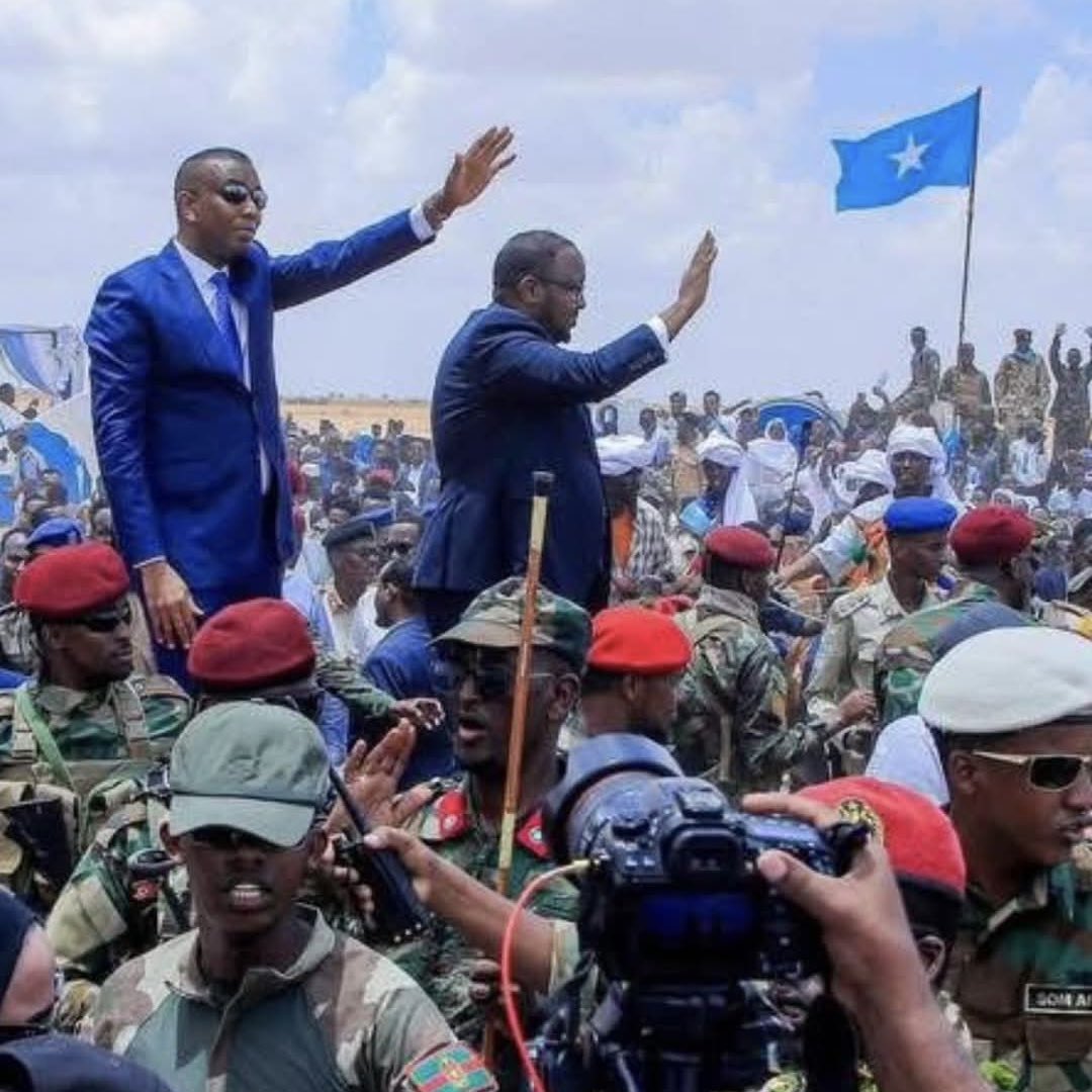 The day of glory has arrived; the unity of the Somali nation has been restored. A powerful message to the enemies of the Somali nation.