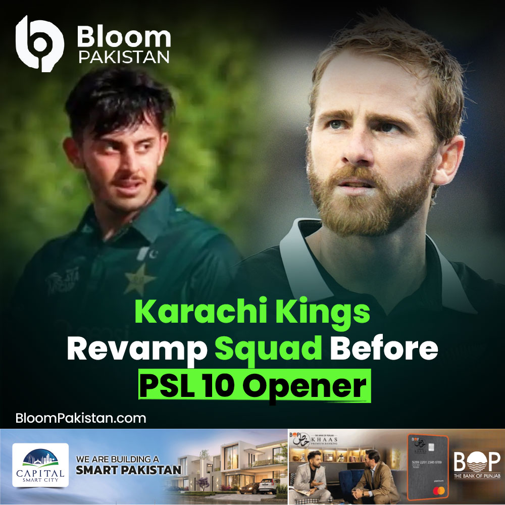 bloom_pakistan's tweet photo. Karachi Kings Revamp Squad Ahead of PSL 10 Opener Amid Injury Concerns
#Bloompakistan @thePSLt20 @KarachiKingsARY #PSL10 #SquadUpdate #InjuryConcerns #KKUpdates #PSL2025 #CricketNews #TeamKarachi #KKSquad #PSLOpener
Read Complete News:
https://t.co/DuBBhykvZ4 https://t.co/rWTjszCIfO