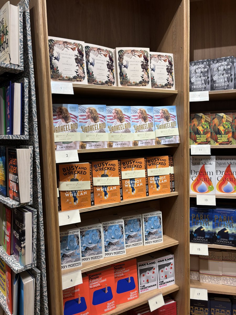 LacyFewer's tweet photo. Yankeeland has made the Bestseller list at Hodges Figgis, Dublin. Thank you to all readers for their support. https://t.co/x4M0xFgpgX