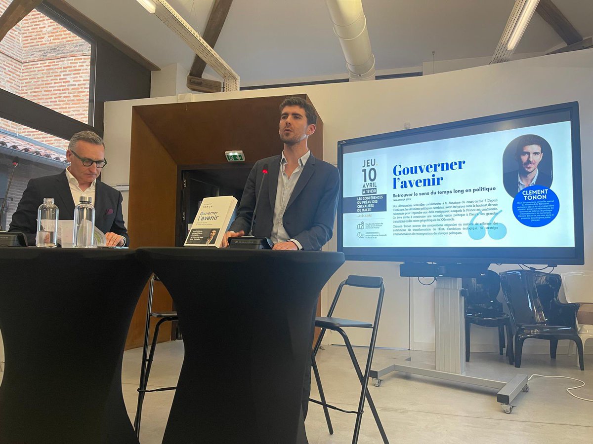 TlseMHorizons's tweet photo. 🚀À Fronton, jeudi soir, @clement_tonon a brillé par son discours simple et percutant, un propos dense et généreux. Le courage de la clarté était au rendez-vous, ouvrant des pistes de réflexion essentielles pour l'avenir. Merci pour ce moment, merci @CavagnacH ! https://t.co/OIs8b1rZeG