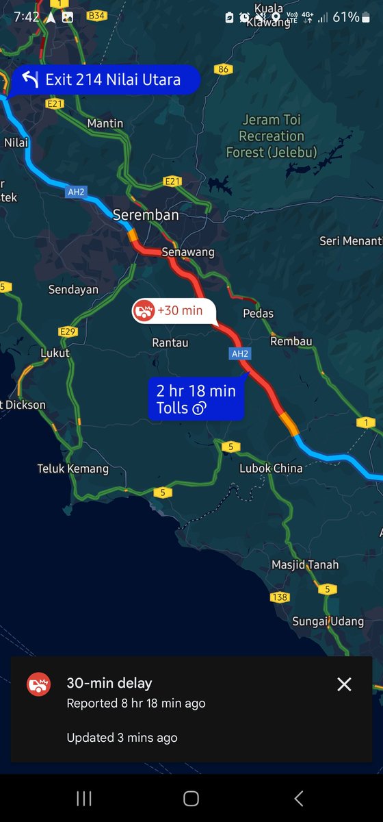 jun33ka's tweet photo. @llmtrafik Ada apa2 info ke laluan ni? Masih jem? https://t.co/raXkBMlSDt