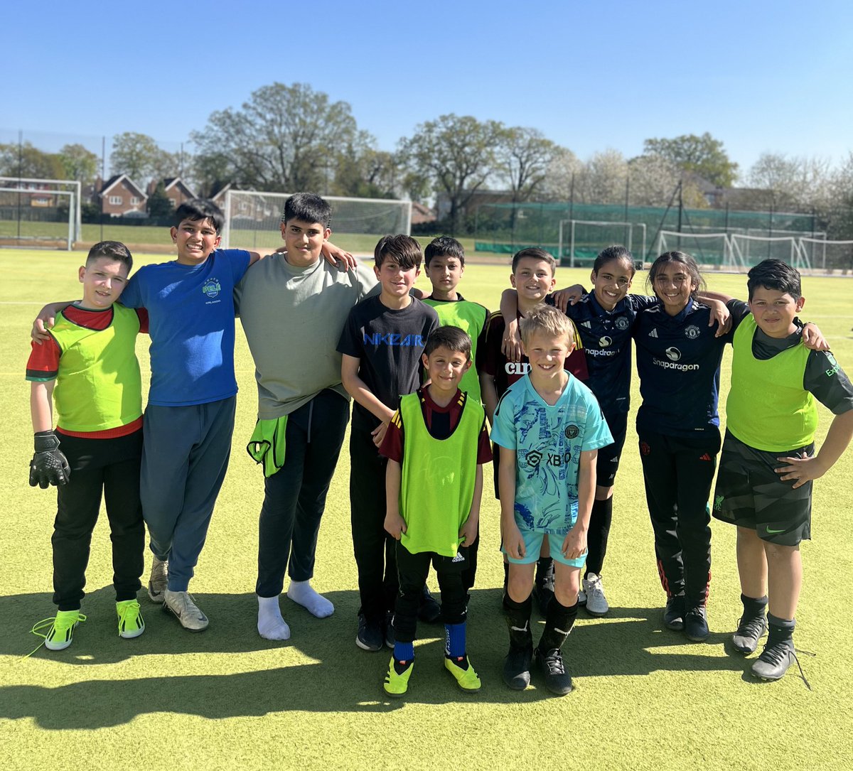 Sporttiersltd's tweet photo. This week marked two years of Sporttiers Football Holiday Camps - and it was a vibe. Our camp days are carefully designed to ensure all kids are challenged during the holidays - with their football, fitness and knowledge of the game. #footballcamps https://t.co/5aM3rU5EBa