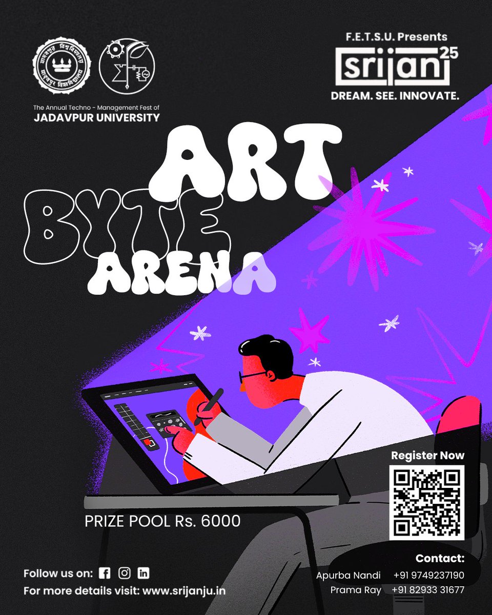 ApurbaNandi_'s tweet photo. Hello everyone! Hope y'all are doing well.

Here's a digital art event that we are organizing in my University's Tech Fest. The event is completely online! Please do check out and participate if you want to :)

Event Link: https://t.co/5JexDfUo5M

#digitalart #Photoshop https://t.co/nQPyJVTLCD