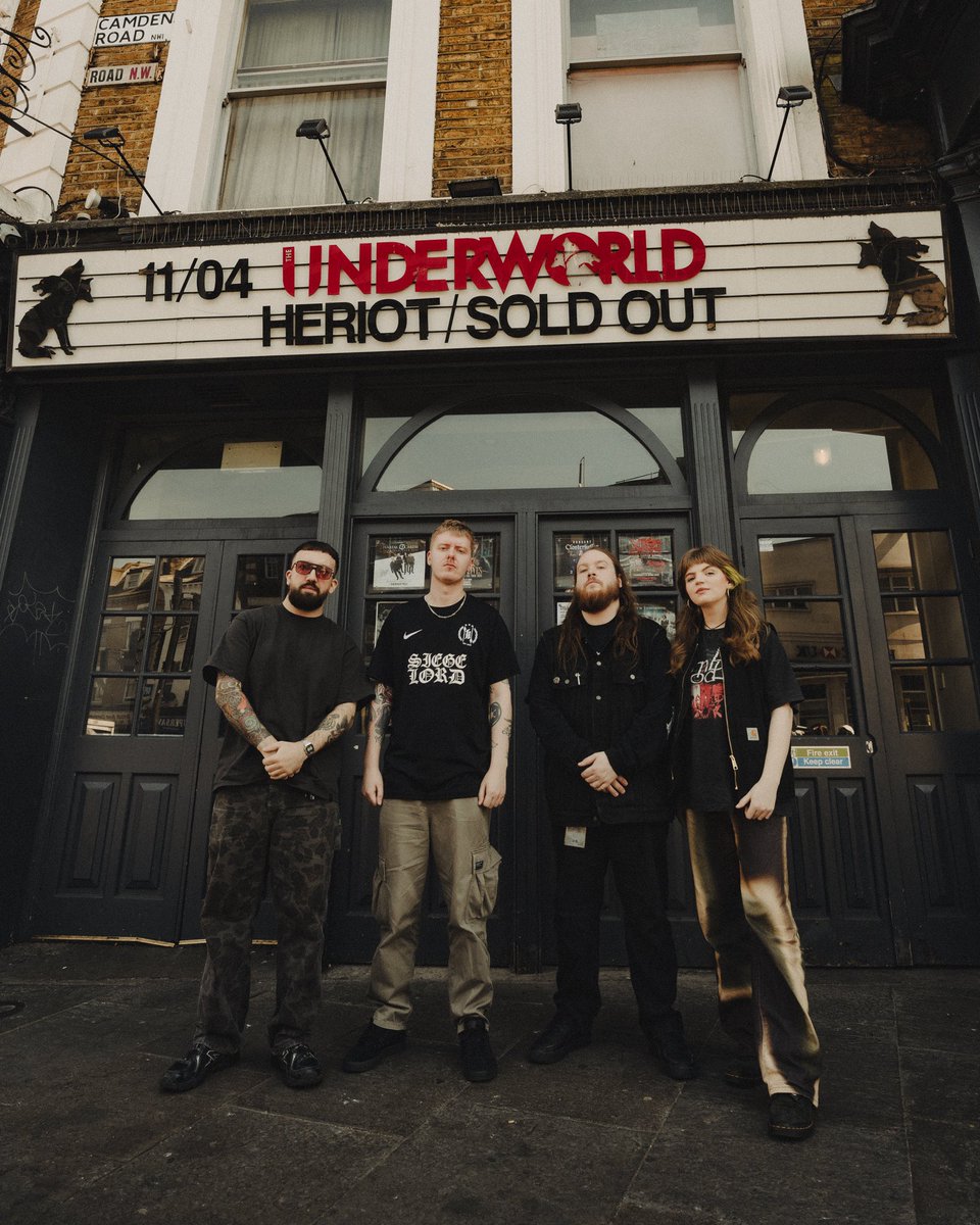 The Underworld, London - 11/04/25

Last night was absolutely incredible. It’s such an honour to have sold out such an iconic venue, we won’t ever forget it - thank you

Tonight we hit The Asylum in Birmingham, limited tickets available on the door 🎟️ 

📸 Harry Steel