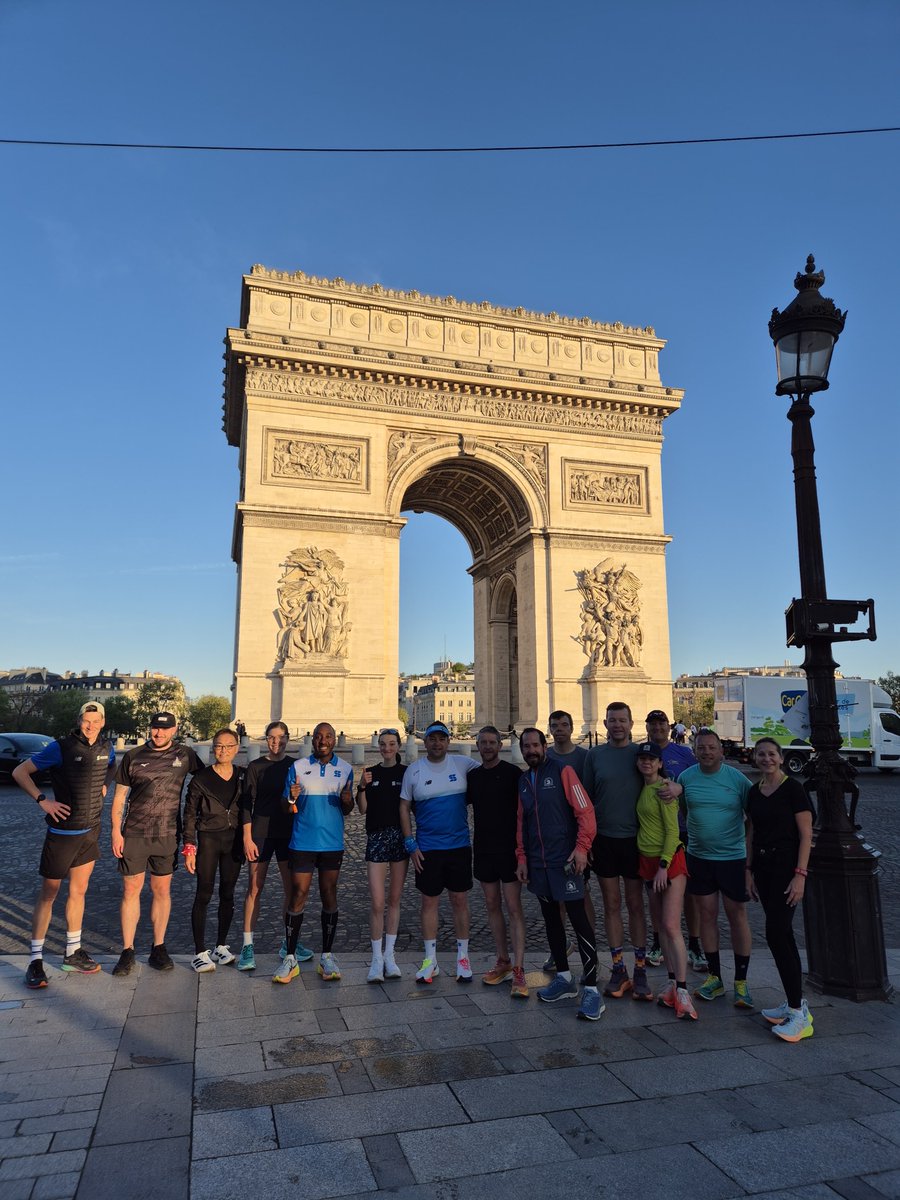 sportstoursint's tweet image. Shaking off the nerves with a morning 5K shakeout before the Paris Marathon! 🇫🇷 Wishing all runners the best of luck for tomorrow! 💙

#parismarathon #shakeoutrun