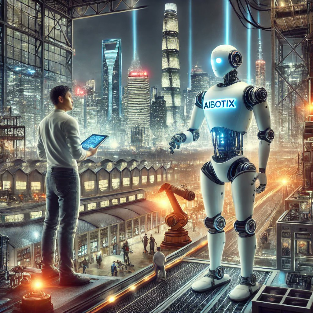 AIBotix_AI's tweet photo. Robots wonβt take jobs, they will create a new world. AIBotix is ββthe engine of this change. #NewEra #AIBotix #AI https://t.co/agCGv9bdzU