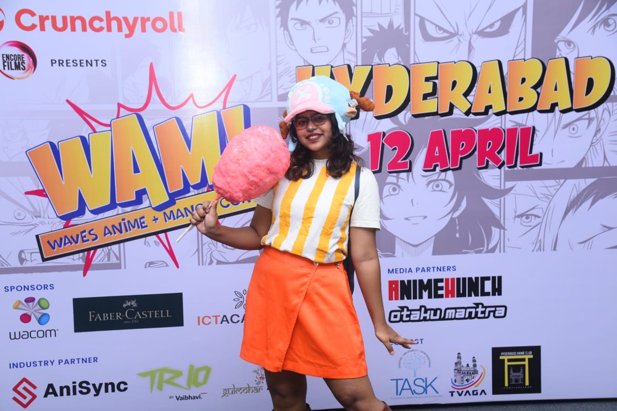 PIB in Telangana 🇮🇳 (@pibhyderabad) on Twitter photo As a part of the #WAM, participants portrayed #cosplay characters from various famous #Anime #Manga stories.
#WAVES2025
#Hyderabad
<a href="/TheMEAI/">MEAI</a> <a href="/WAVESummitIndia/">WAVES India</a>
<a href="/PIBMumbai/">PIB in Maharashtra 🇮🇳</a> As a part of the #WAM, participants portrayed #cosplay characters from various famous #Anime #Manga stories.
#WAVES2025
#Hyderabad
<a href="/TheMEAI/">MEAI</a> <a href="/WAVESummitIndia/">WAVES India</a>
<a href="/PIBMumbai/">PIB in Maharashtra 🇮🇳</a>
