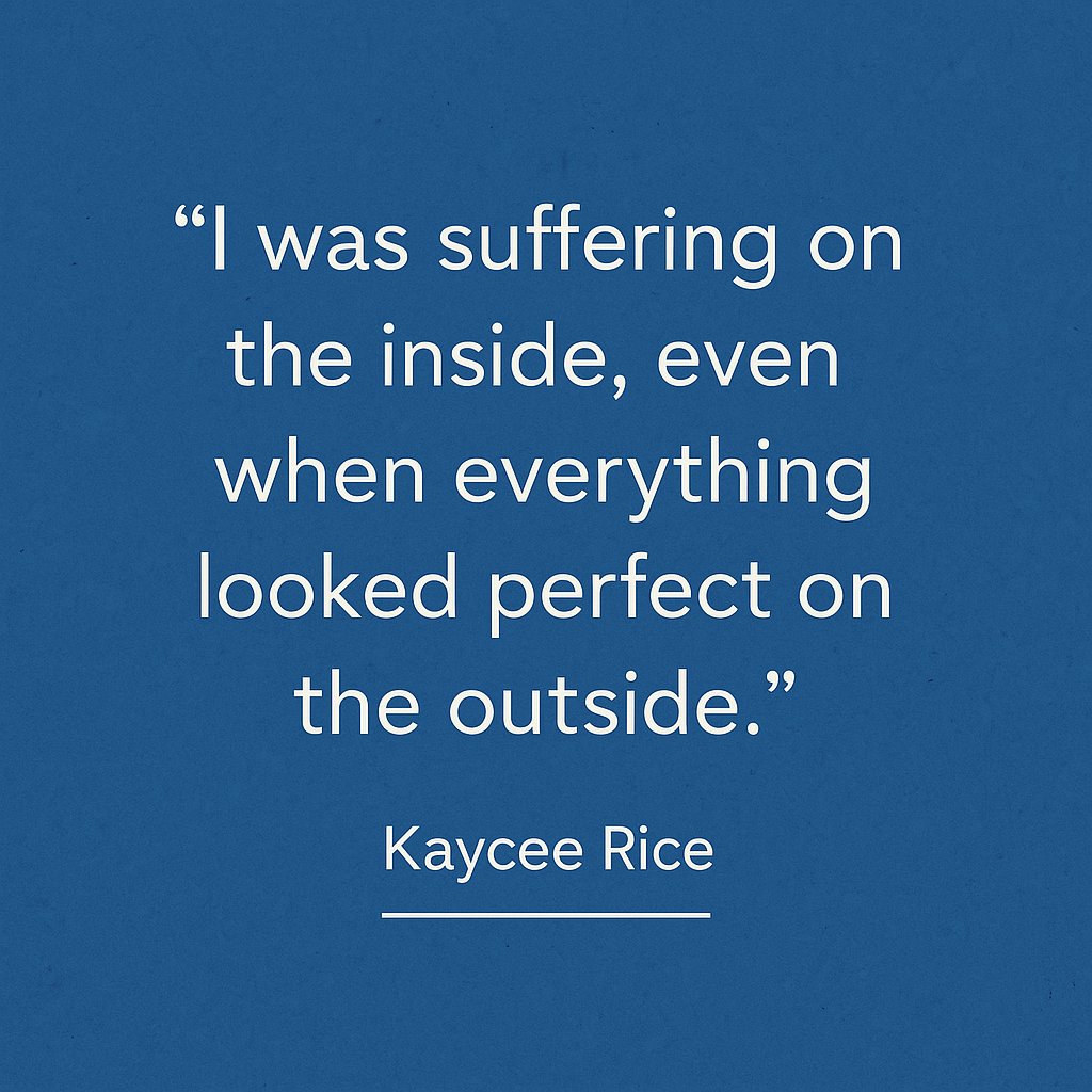 MsSamiraAmin's tweet photo. "I was suffering on the inside, even when everything looked perfect on the outside." – Kaycee Rice 💬
This line from her interview stopped me in my tracks. As a teacher working with teens every day, it hit hard. 🧵 https://t.co/CxfyzALzz4