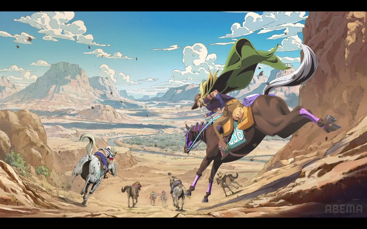 Ris_Bluue's tweet photo. STEEL BALL RUN CONFIRMADO CABRONEEEEEESSSS https://t.co/6kib1dANRy