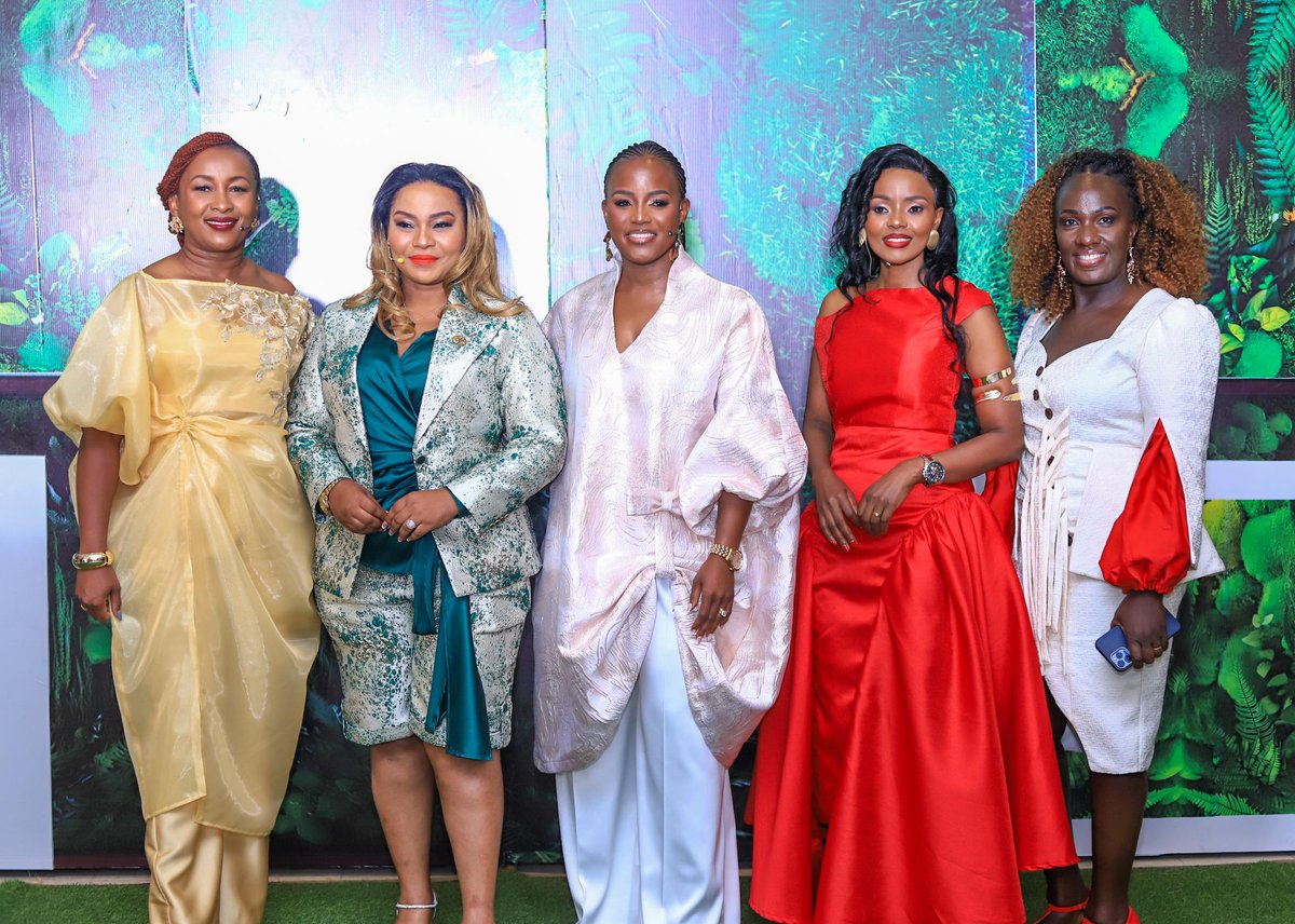 imbankug's tweet photo. Meet the phenomenal voices behind #Dominate2025 — a lineup of trailblazers who aren’t just sharing stories, they’re shifting mindsets and igniting legacies.

In pictures [L-R]:
Sylvia Mulinge | @sylmulinge - CEO of @mtnug, Hope Kemigisha - Founder of Shekinah World, Manuela p. Mulondo | @ManuelaPMulondo - CEO & Founder of The Cradle, Purity Wako | @coachpurity - Founder of Kwera Bits, and Dr. Eunice Adubango | @WaEunie – Founder of Eunies Kitchens.

#Dominate2025 
#OnYourSide #EarnYourSpace