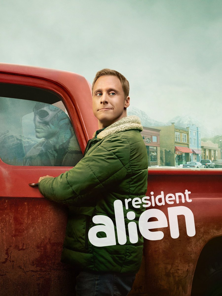 This show is a cracker. Brilliant writing. Perfect cast across the board with Culkin level youngsters.  And Alan Tudyk in a lead he was born to play. 

#ResidentAlien #Netflix