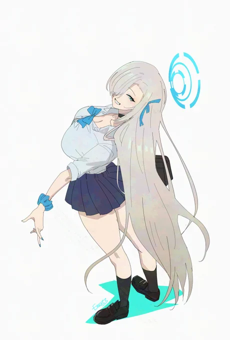 アスナ#ブルーアーカイブ 