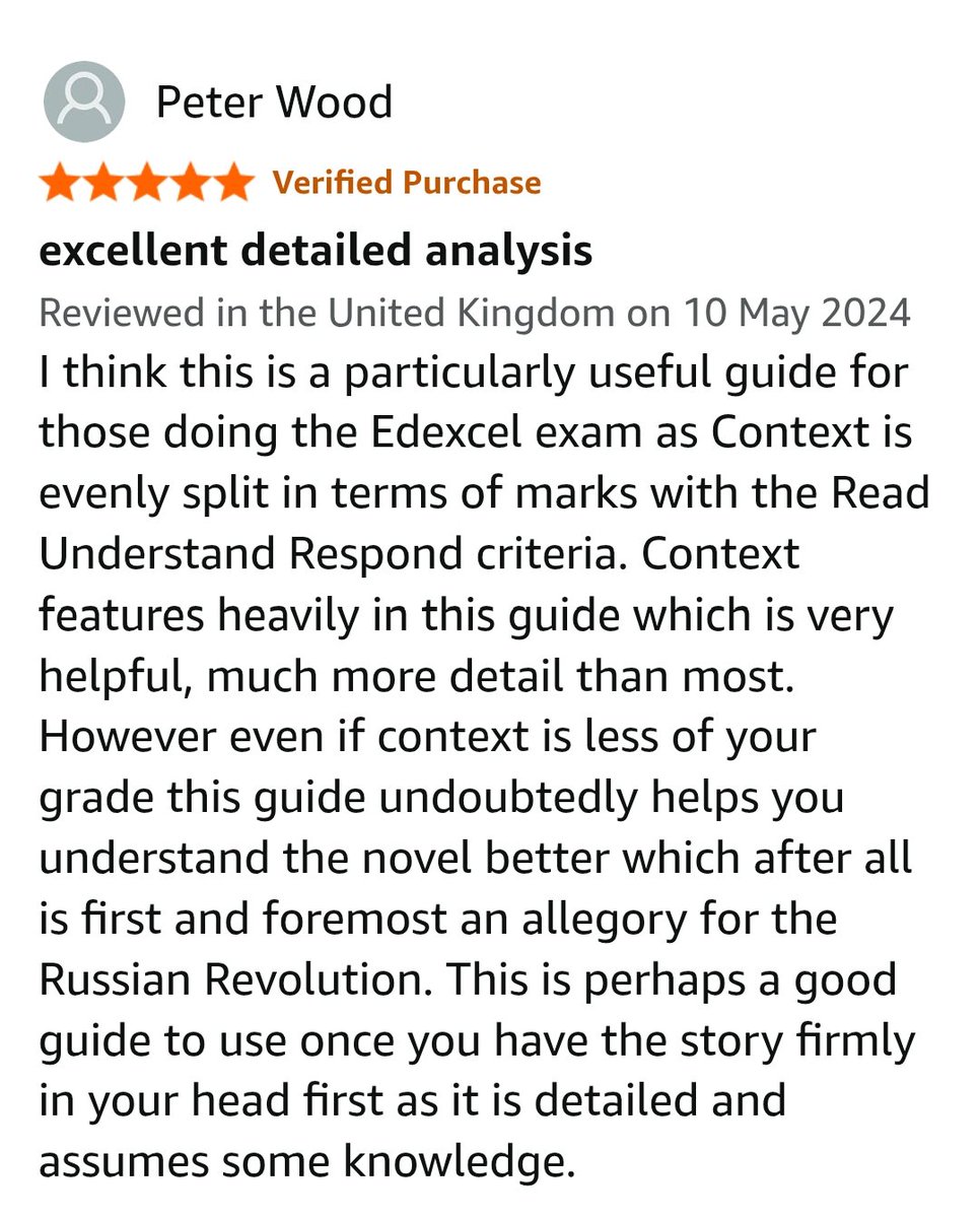 Mrs_SPaG's tweet photo. 'Excellent detailed analysis': download a FREE SAMPLE to this #GCSElit guide to #AnimalFarm @MrBruffEnglish https://t.co/bRhjN9CVJO https://t.co/8Oblb9L9qS