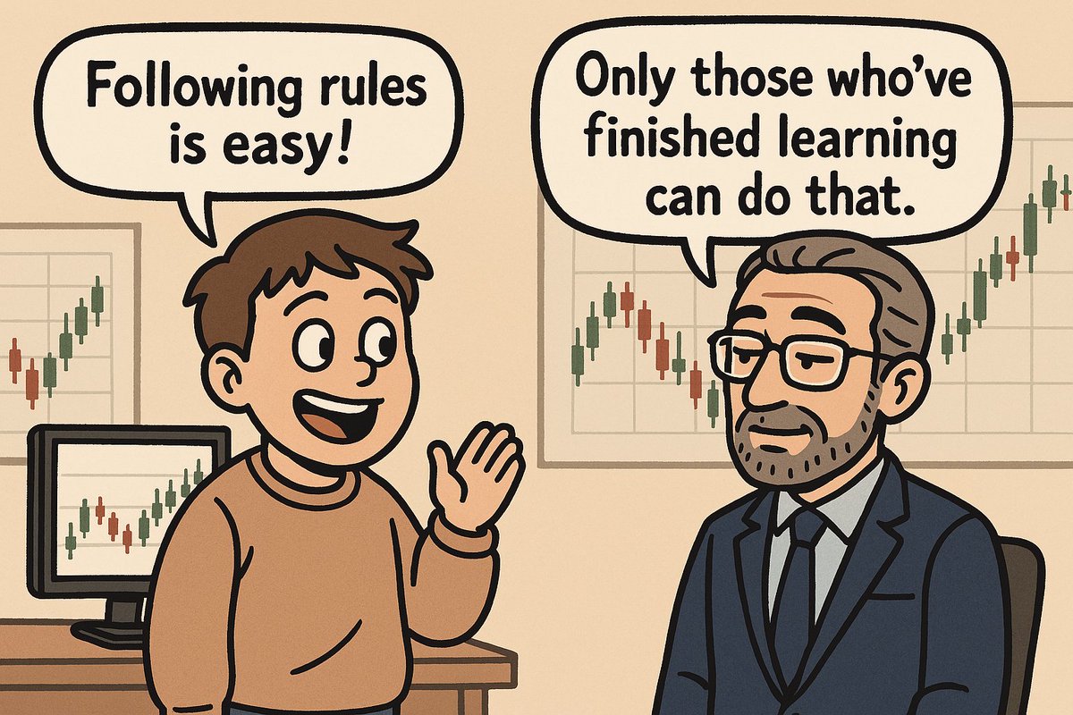 samuraipips358's tweet photo. What's truly dangerous in trading is your mistaken "good intentions"🧵

You think you are always learning from every loss, taking countermeasures so you don't lose the same way next time, making necessary improvements, and moving forward.
That is a mistake.
↓Thread 1/5 https://t.co/iIODGhx6Iv