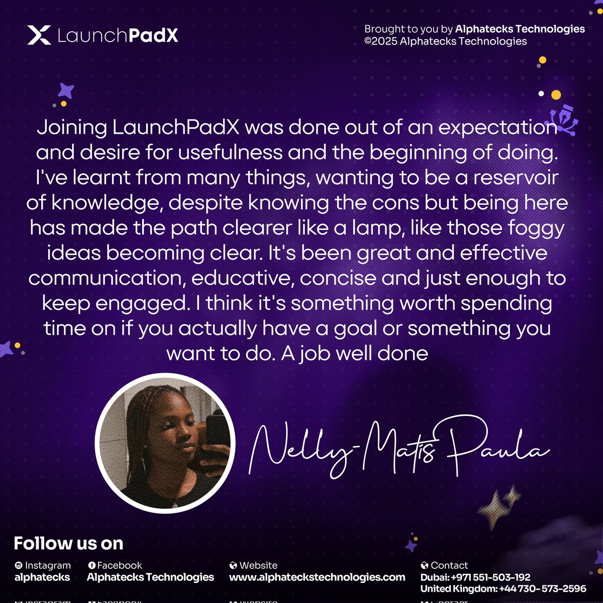 Launch_PadX's tweet photo. Hear from some members of the community who have felt our impact big time!!. https://t.co/6ak2nq8cJg