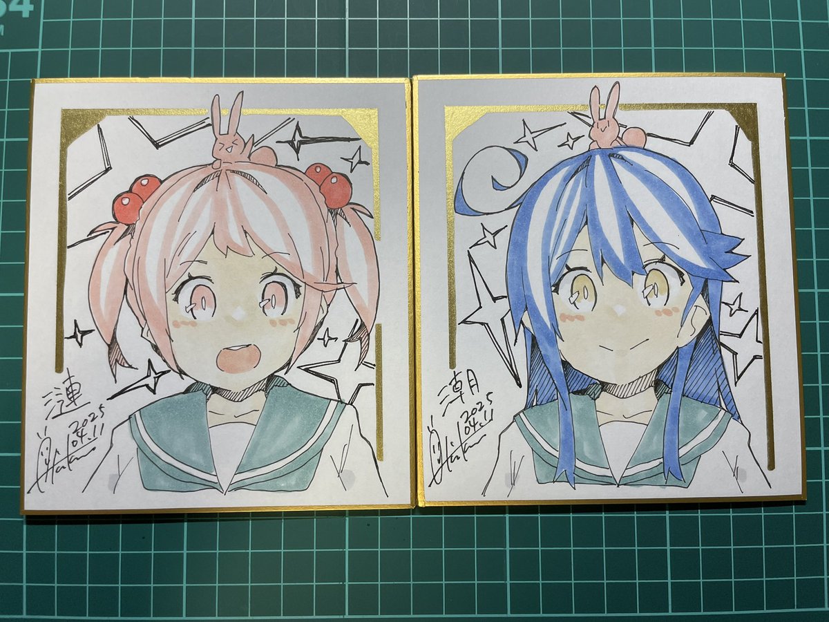 新作色紙のお取り扱い開始しました!
今回はオリジナル多めです!ぜひぜひー!

◾️SAVAKAN BOOTH
https://t.co/eIHbHrFGH4 