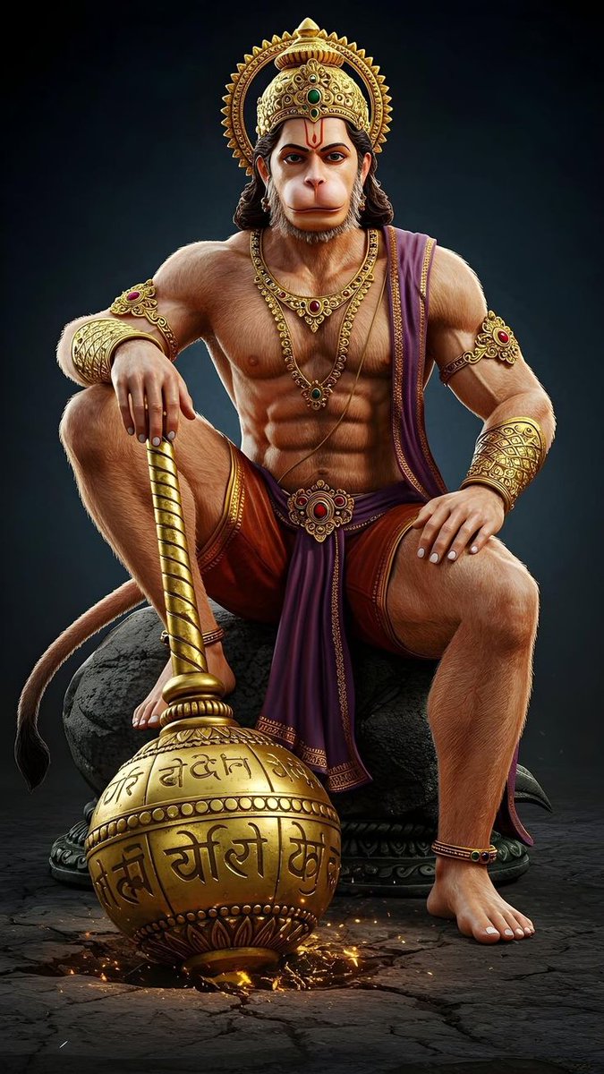 nitinrocks_001's tweet photo. 🚩 शक्ति, भक्ति और भैरव स्वरूप – जय श्री हनुमान! 🙏 #HanumanJayanti https://t.co/asl0TexlWV