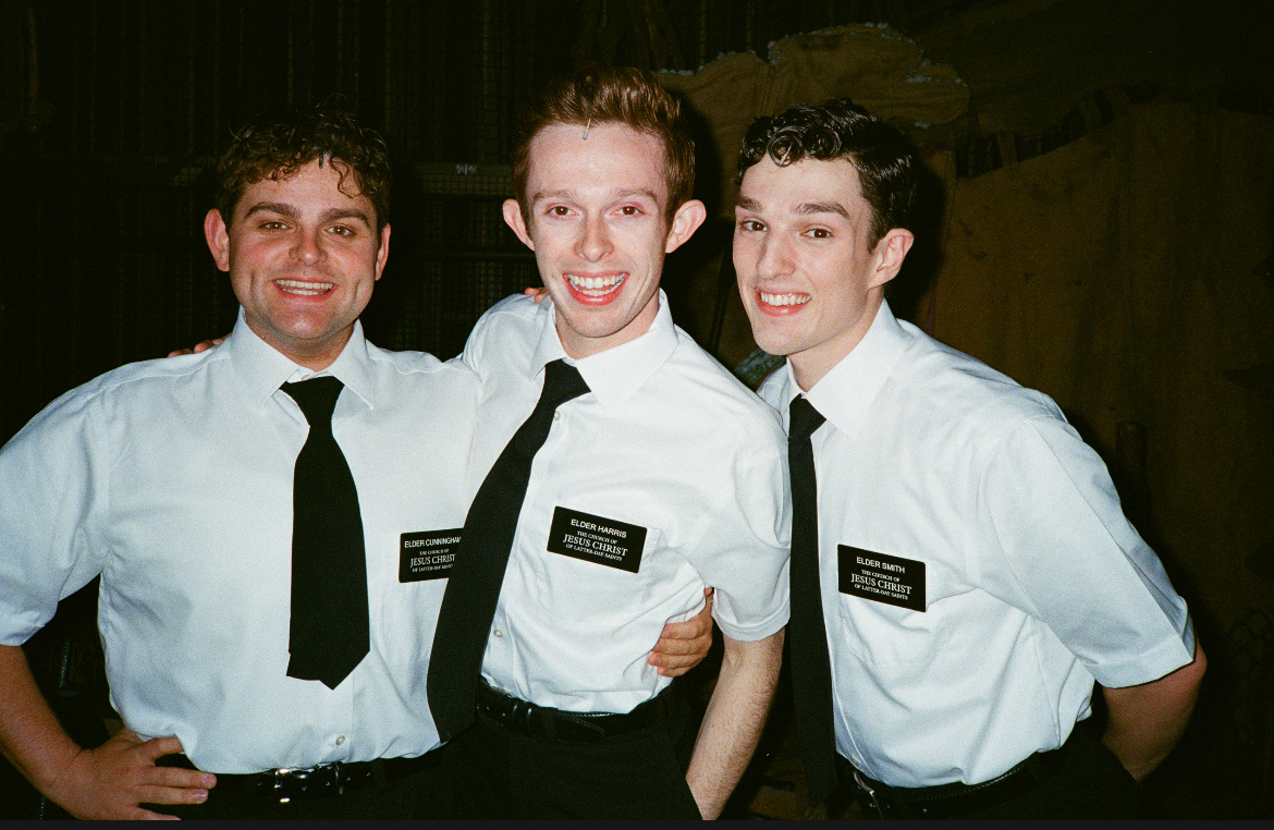 Making sure Elder Cunningham sticks to the approved dialogue! 👋

📸 Sam Glen