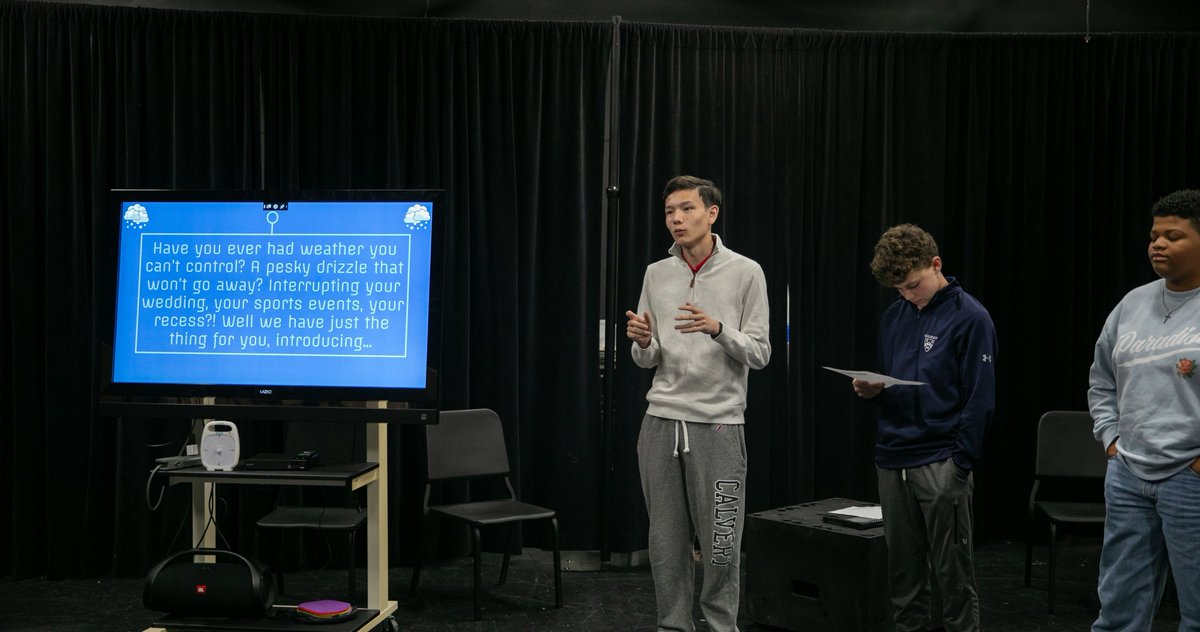 Calvert Eighth Graders replicated the tv show "Shark Tank" on Thursday by pitching creative ideas for products to their classmates and a small panel of "sharks."💰️ Would you invest? Tell us in the comments!

#CalvertSchool #SharkTank #Investing #Presentation #PublicSpeaking