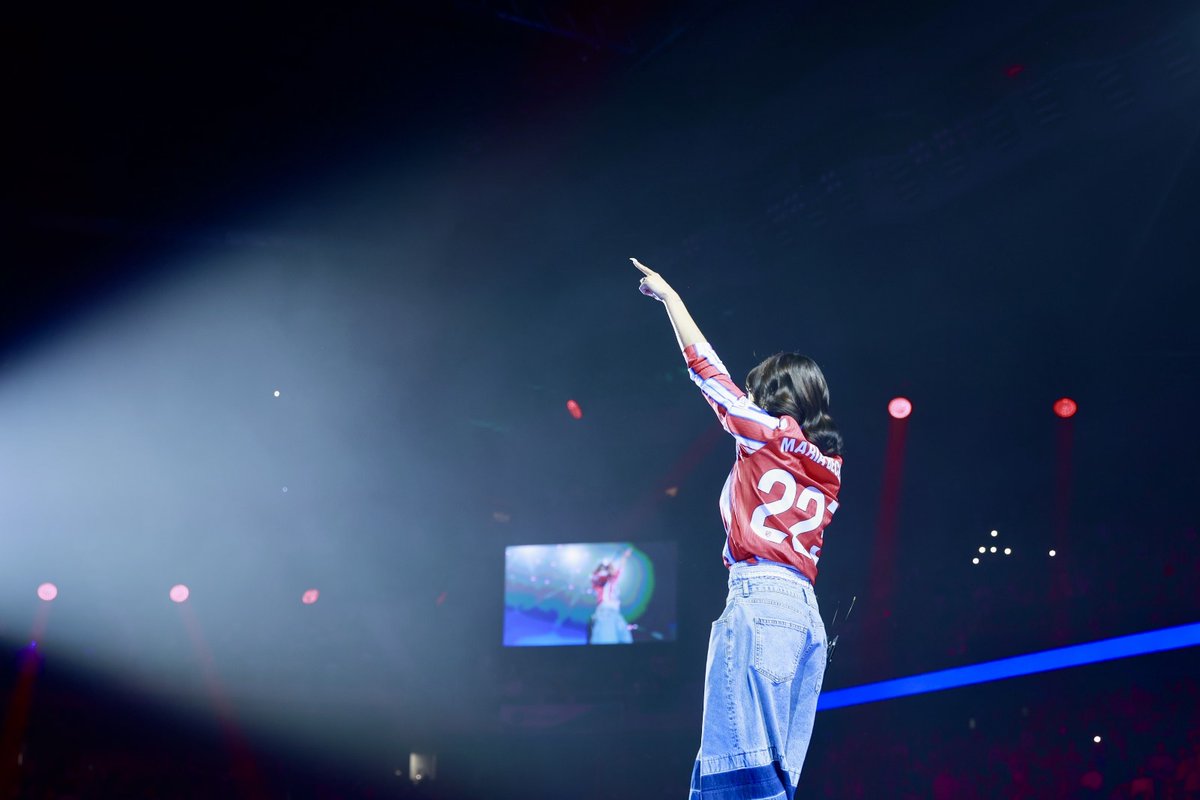 Atleti's tweet photo. María Becerra ft. Atleti ❤️🤍 https://t.co/161RTUYLET