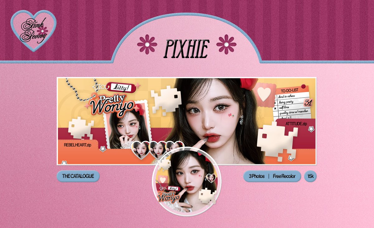 pinkapeony's tweet image. { OSPEK TIME! } #zonauang

ayo kenalan sama 2 layout barunya @pinkapeony, PIXEL &amp;amp; PIXHIE! kusus layout Pixel ada versi couplenya dan bisa juga kalo mau dijadiin layout squad &amp;gt;___0 jika ada kemiripan dengan BA lain boleh tegur aku lewat DM, thankies!