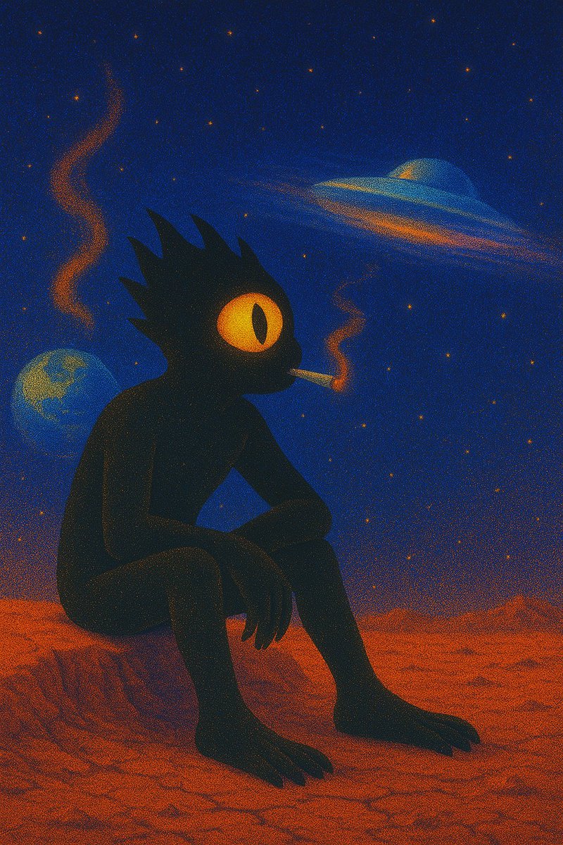GM 👁️ 

Cosmic Interlude 🪐

1/1 ◍ 50xtz               
⎯from Echoes of the Infinite collection on <a href="/SkurpySocial/">Skurpy</a> ⬇️

- - 

🚨 SOLD

HUGE THANKS to <a href="/s00spicy/">s00spicy</a> for picking up "rage" 🖤
