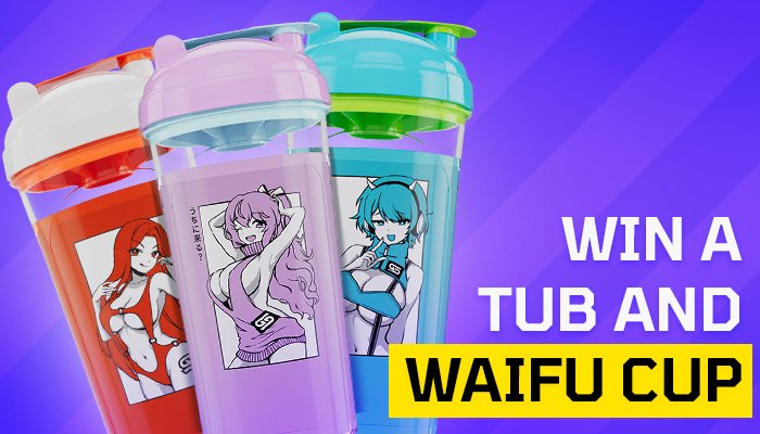 ⭐ WIN A TUB &amp; WAIFU CUP! ⭐

Yupp, we had some Waifu Cups left in the office and now you can be one of two lucky winners to win a cup and a tub.

To enter, head over to our Discord and just simply press "Participate"

Link:
discord.gg/uuKnUF8WDj