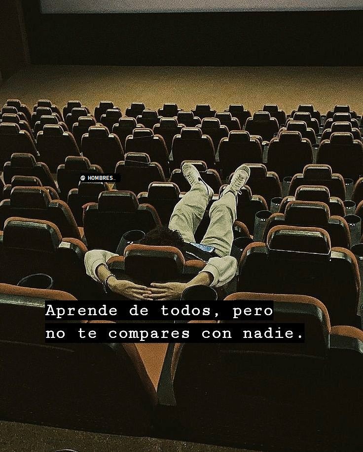 hombres's tweet photo. No te compares. https://t.co/wu3jHn8Ljc