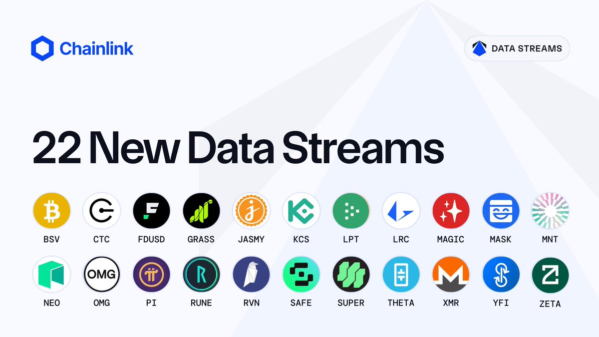 🚀 Pi Network + Chainlink Data Streams: Huge Update!

🔥 #PiNetwork is now supported by Chainlink Data Streams!
This unlocks massive potential for Pi’s 60M+ users in the #DeFi space. Let’s break it down!

💡 Why This Matters
⚡ Low-Latency Data: Chainlink Data Streams provides