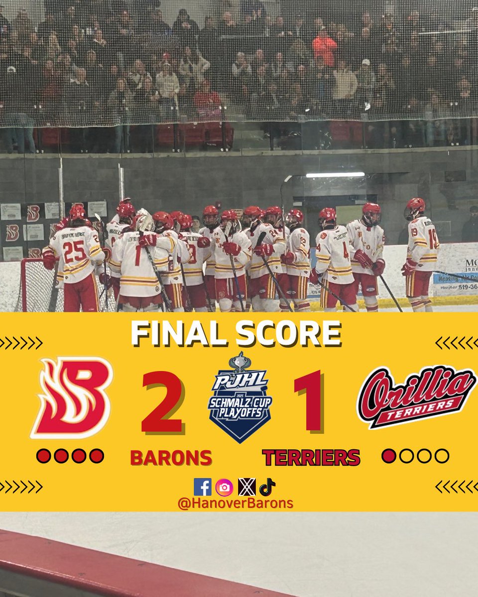HanoverBarons's tweet photo. Got the job done ✅
#BsRHot🔥 https://t.co/wgMWiIJdlE