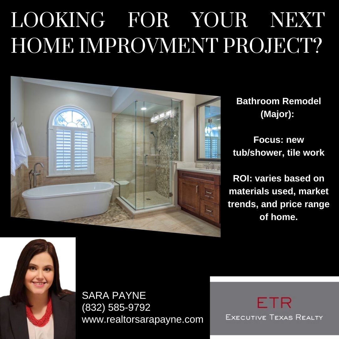 RealtorSaraPay1's tweet photo. 🛁✨ A major bathroom overhaul can significantly increase your home's appeal.   Afterall, kitchens and bathrooms sell homes.

@Realtor Sara Payne  

#BathroomRemodel #HomeImprovement #ETR #txrealtor #realtorsarapayne #ExecutiveTexasRealty https://t.co/WZVhGTVcPA